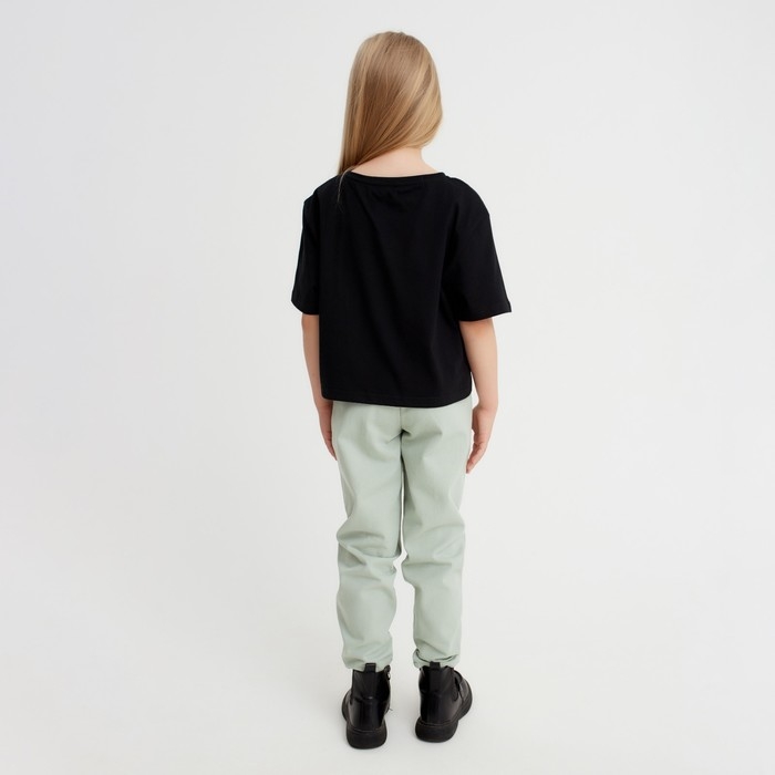 Джинсы для девочки KAFTAN, размер 38 (146-152 см), цвет бирюзовый Джинсы для девочки KAFTAN, размер 38 (146-152 см), цвет бирюзовый