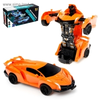 Робот инерционный &laquo;Автобот&raquo;, трансформируется при столкновении, цвета МИКС