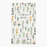 Набор кухонных полотенец Доляна Hello spring 35х60 см -4 шт, 100% хлопок, вафля 160 г/м2