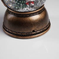 Светодиодная фигура «Фонарь с Дедом Морозом» 11 × 19 × 11 см, пластик, батарейки ААх3 (не в комплекте), USB, свечение тёплое белое Светодиодная фигура «Фонарь с Дедом Морозом» 11 × 19 × 11 см, пластик, батарейки ААх3 (не в комплекте), USB, свечение тёплое белое