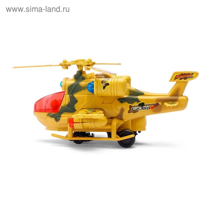 Вертолет «Воздушный бой», световые и звуковые эффекты, работает от батареек Вертолет «Воздушный бой», световые и звуковые эффекты, работает от батареек