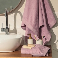 Набор махровых полотенец LoveLife "Natural lavander" 3 шт: 70х130,50х80,30х50 см., 100% хл   1040191