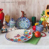 Ляган «Лето» в форме листка, 41 см Ляган «Лето» в форме листка, 41 см