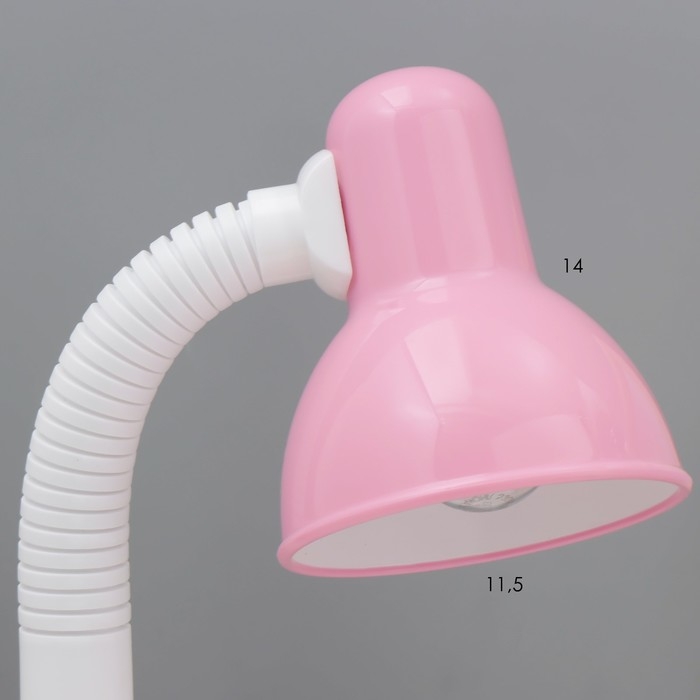 Настольная лампа Настольная лампа "Домик" Е27 40Вт розовый 14х14х35 см