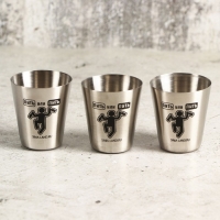 Стопки, набор &laquo;Пить надо в меру&raquo;, 3 шт