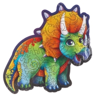 Пазл деревянный фигурный &laquo;Трицератопс&raquo;, 61 элементов