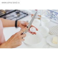 Нож кухонный Доляна «Кронос», лезвие 20 см, цвет чёрный Нож кухонный Доляна «Кронос», лезвие 20 см, цвет чёрный