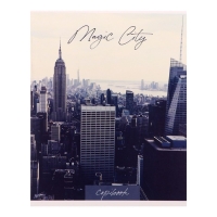 Комплект тетрадей из 5 штук, 48 листов в клетку Calligrata "Города", обложка мелованный картон, блок №2, белизна 75% (серые листы) Комплект тетрадей из 5 штук, 48 листов в клетку Calligrata "Города", обложка мелованный картон, блок №2, белизна 75% (серые листы)