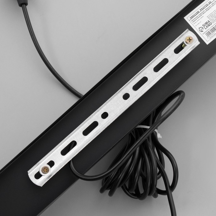 Светильник BayerLux Подвес Светильник BayerLux Подвес "Вартона" 3хLED 18Вт 4000К черный золото 50х4х30-180см