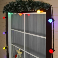 Гирлянда &laquo;Белт-лайт&raquo; 50 м, IP65, 2W, тёмная каучуковая нить, шаг 20 см, Е27 (без ламп), 220 В