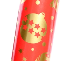 Новогодняя хлопушка пневматическая «Золотые шарики», 30 см, на новый год Новогодняя хлопушка пневматическая «Золотые шарики», 30 см, на новый год