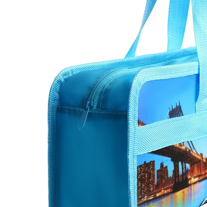 Папка с ручками пластиковая А4, 37 х 22 х 5 см Папка с ручками пластиковая А4, 37 х 22 х 5 см "Машины"