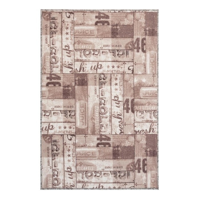 Палас прямоугольный 80х125 см, 100% полиамид, войлок Палас прямоугольный 80х125 см, 100% полиамид, войлок