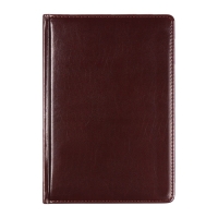 Телефонная книга А5, 64 листа deVENTE. Bravo, твердая обложка из искусственной кожи с поролоном, кремовый блок 70 г/м2, коричневый Телефонная книга А5, 64 листа deVENTE. Bravo, твердая обложка из искусственной кожи с поролоном, кремовый блок 70 г/м2, коричневый