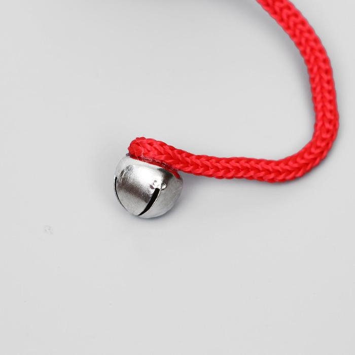 Шар-погремушка с петелькой, 5,5 см, микс цветов Шар-погремушка с петелькой, 5,5 см, микс цветов