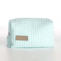 Косметичка на молнии TEXTURA, цвет бирюзовый Косметичка на молнии TEXTURA, цвет бирюзовый