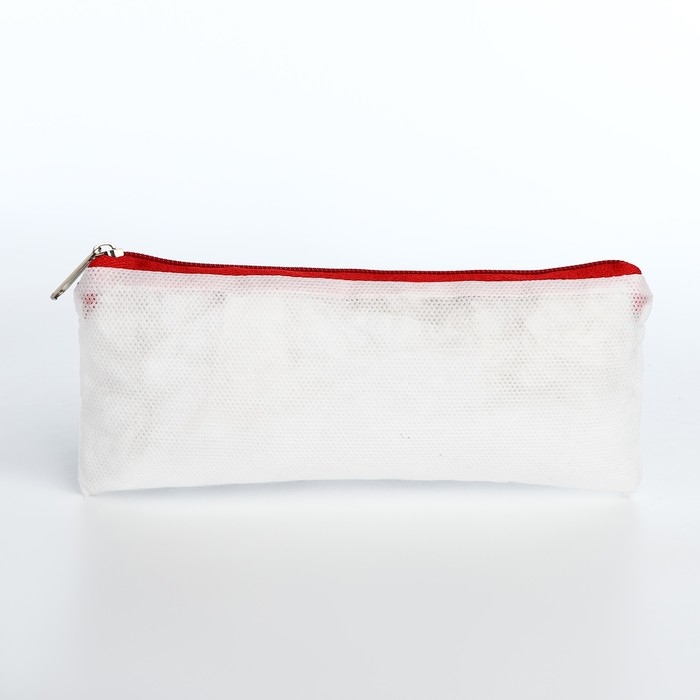 Пенал под раскраску Пенал под раскраску "Котики", цвет красный