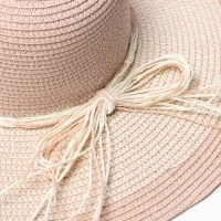 Шляпа женская MINAKU, цв. розовый, р-р 58 Шляпа женская MINAKU, цв. розовый, р-р 58