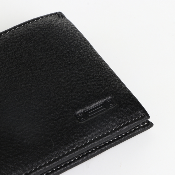 Зажим для купюр, отделение для сим-карт, цвет чёрный