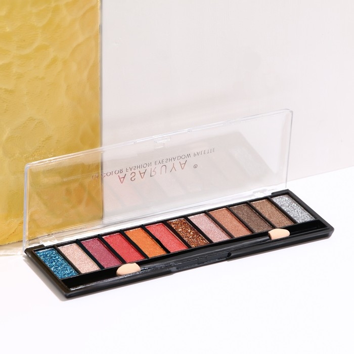 Палетка теней для век с шиммером 12 цветов Палетка теней для век с шиммером 12 цветов