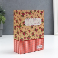 Фотоальбом на 100 фото 10х15 см "Полотно с цветами" МИКС 16,5х12,5х5,5 см Фотоальбом на 100 фото 10х15 см "Полотно с цветами" МИКС 16,5х12,5х5,5 см