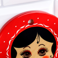 Доска разделочная &laquo;Матрёшка&raquo;, 20&times;26 см, хохлома