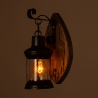 Бра "Вилси" Е27 40Вт черный 19х33 см Бра "Вилси" Е27 40Вт черный 19х33 см