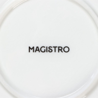 Блюдо фарфоровое сервировочное Magistro &laquo;Рыбка Бланш&raquo;, 28&times;20 см, цвет белый