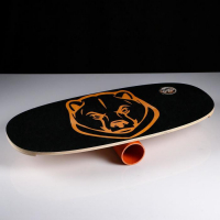 Доска балансировочная балансборд "Медведь" D ролика 9 см, 75×35х1,5 см Доска балансировочная балансборд "Медведь" D ролика 9 см, 75×35х1,5 см