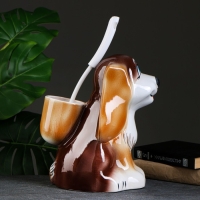 Подставка под ёрш "Собака", с ёршиком Подставка под ёрш "Собака", с ёршиком