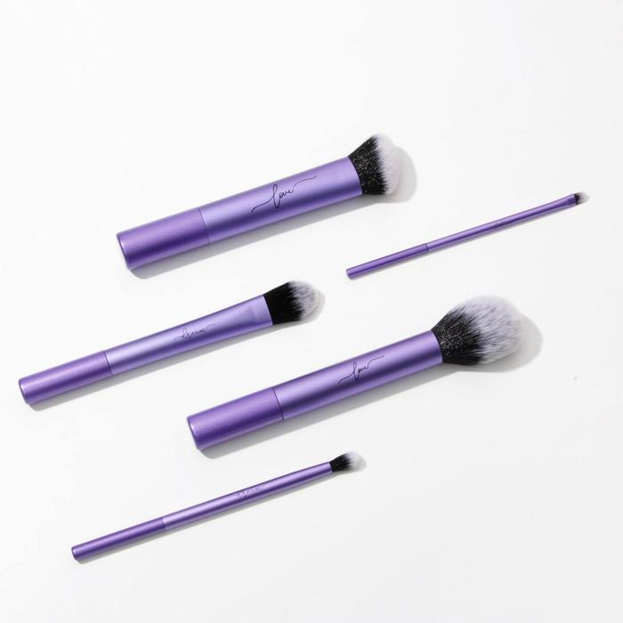 Набор кистей для макияжа «Самой прекрасной», 5 шт, BEAUTY FOX Набор кистей для макияжа «Самой прекрасной», 5 шт, BEAUTY FOX