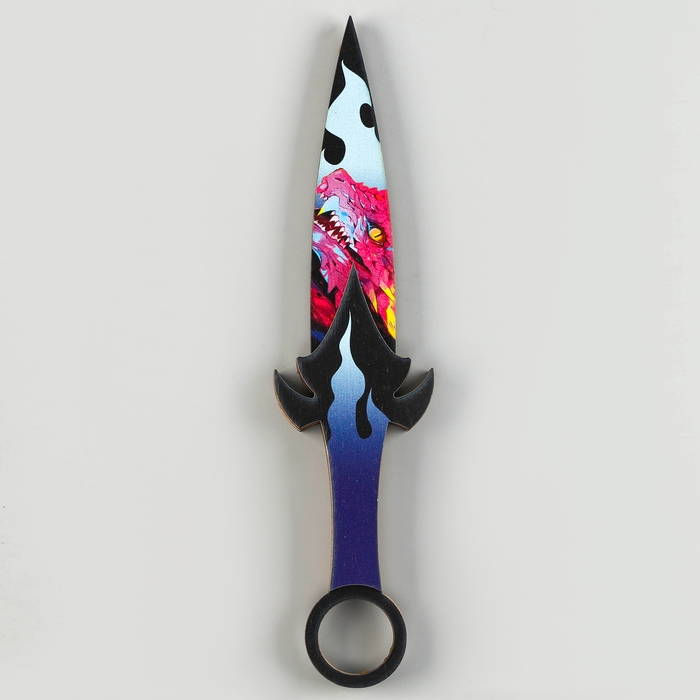 Деревянное оружие детское сувенирное &laquo;Кунай&raquo;, перелив