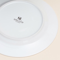 Тарелка новогодняя SL Home &laquo;Прекрасное время&raquo;, d=23 см, обеденная, фарфор