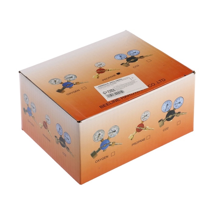 Редуктор пропановый ТУНДРА, 5 м3/ч, рабочее/на входе 0.3/2.5 МПа, алюминий Редуктор пропановый ТУНДРА, 5 м3/ч, рабочее/на входе 0.3/2.5 МПа, алюминий