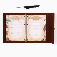 Родословная книга &laquo;Наш род&raquo;, с пером, 56 листов, коричневый, 35 х 25 см