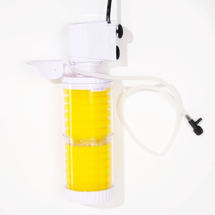 Фильтр внутренний JINGYE JY-8300F, двухсекционный, 800 л/ч, 20 Вт Фильтр внутренний JINGYE JY-8300F, двухсекционный, 800 л/ч, 20 Вт