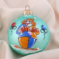 Шар "Клоун с гармошкой" 8 см микс Шар "Клоун с гармошкой" 8 см микс