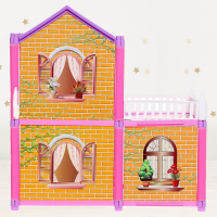 Дом для кукол «Коттедж» с куклами и аксессуарами Дом для кукол «Коттедж» с куклами и аксессуарами