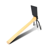 Мотыжка комбинированная, длина 35 см, деревянная ручка , Greengo Мотыжка комбинированная, длина 35 см, деревянная ручка , Greengo