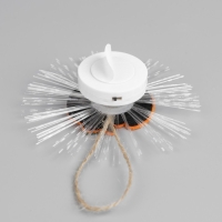 Светодиодная игрушка «Тыква» 10 см, батарейки AG13х3 (в комплекте), свечение мульти Светодиодная игрушка «Тыква» 10 см, батарейки AG13х3 (в комплекте), свечение мульти