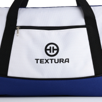 Сумка спортивная, TEXTURA, средний размер, цвет синий/белый Сумка спортивная, TEXTURA, средний размер, цвет синий/белый