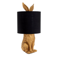 Настольная лампа "Зайчик" E27 40Вт золото 20х20х43,5 см RISALUX Настольная лампа "Зайчик" E27 40Вт золото 20х20х43,5 см RISALUX