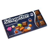 Шоколад молочный Schogetten Pralin&eacute; Noisettes Chocolate "Ореховое пралине", 100 г
