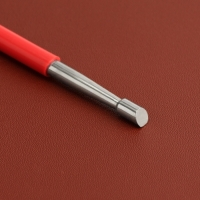 Набор двусторонних кардин для тиснения по коже, 3 шт, 16 см, цвет красный