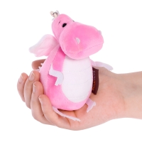 Мягкая игрушка «Дракончик», розово-белый животик, 13 см Мягкая игрушка «Дракончик», розово-белый животик, 13 см