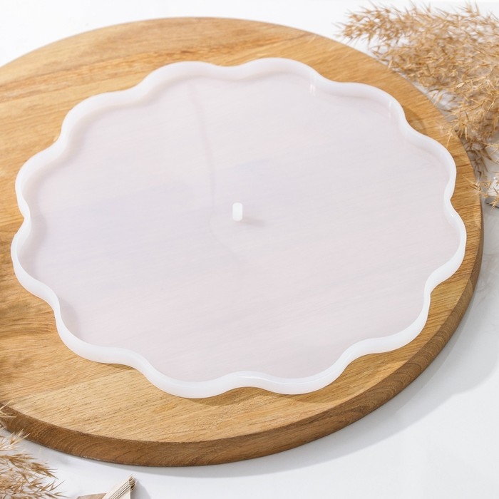 Молд Доляна «Лила», силикон, d=27 см, цвет прозрачный Молд Доляна «Лила», силикон, d=27 см, цвет прозрачный