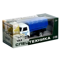 Машина металлическая &laquo;УАЗ 452. Полиция&raquo;, инерция, 1:43