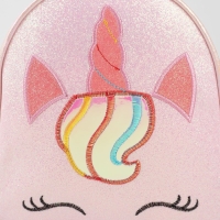 Рюкзак детский для девочки с блестками «Единорог», цвет розовый Рюкзак детский для девочки с блестками «Единорог», цвет розовый