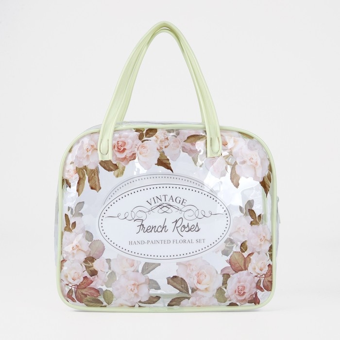 Косметичка на молнии, цвет зелёный Косметичка на молнии, цвет зелёный