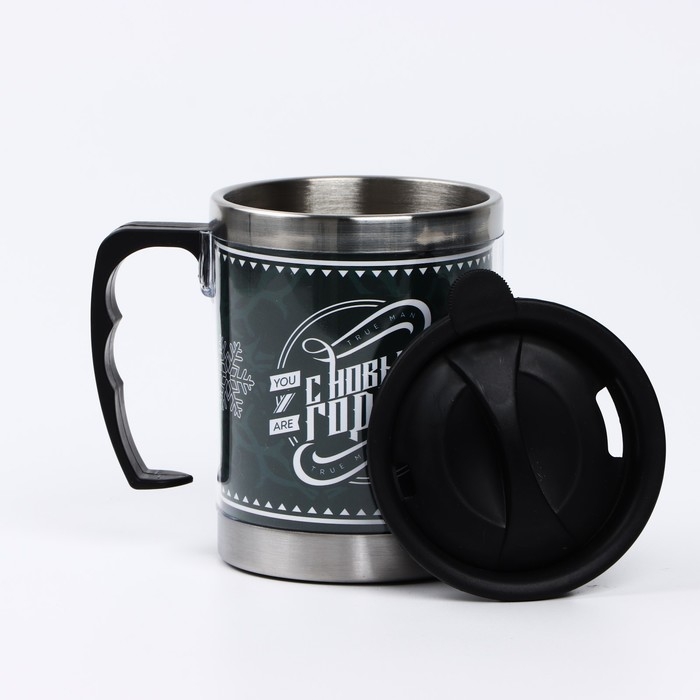 Новый год. Термокружка &laquo;С Новым годом&raquo;, 400 мл